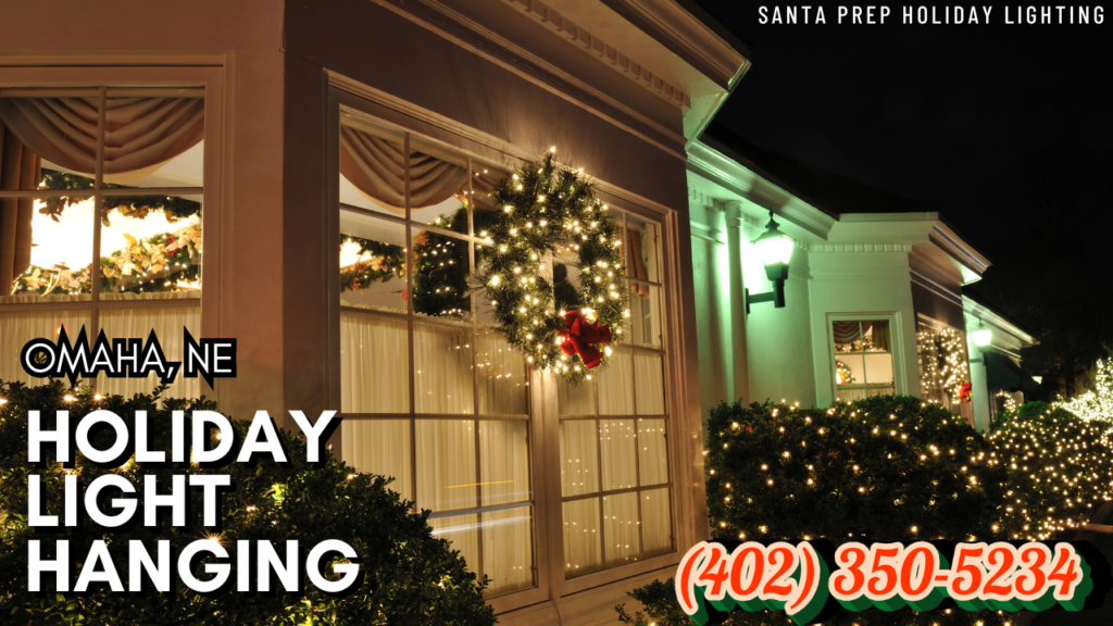 HOLIDAY LIGHT HANGING OMAHA