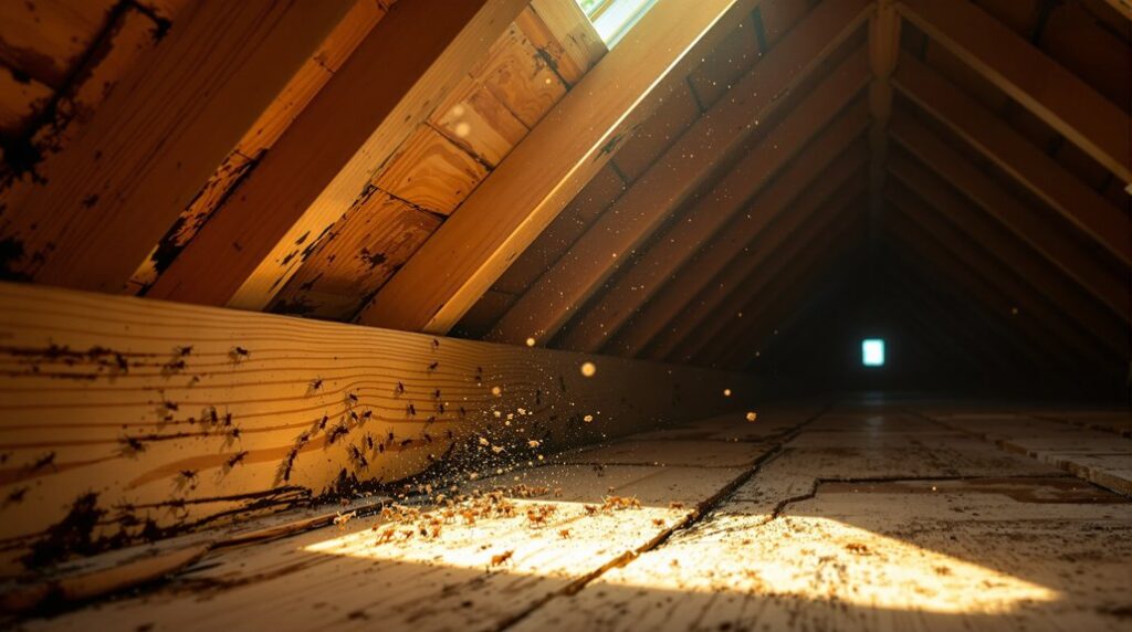 termite damage in homes
